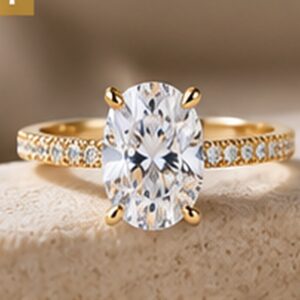 Home 01 radiant oval solitaire ring
