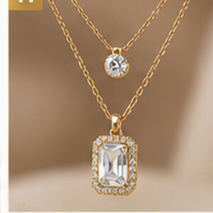 11 layered necklace set