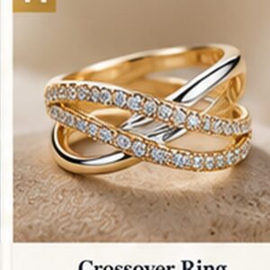 Home 14 crossover pave ring